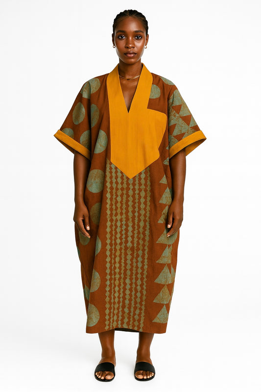 The Kaduna Terra Kaftan – Desert Geometry