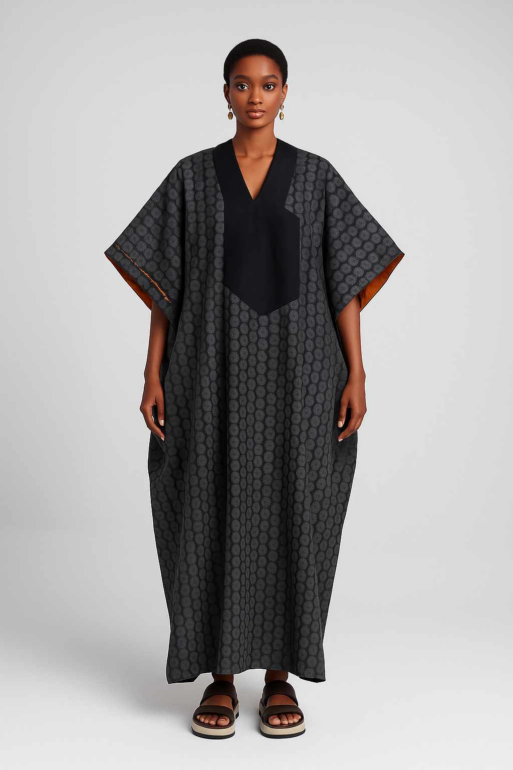 The Abuja Eclipse Kaftan – Subtle Power