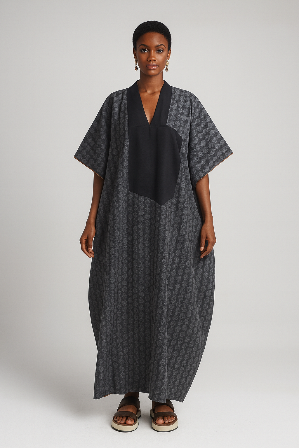 The Abuja Eclipse Kaftan – Subtle Power